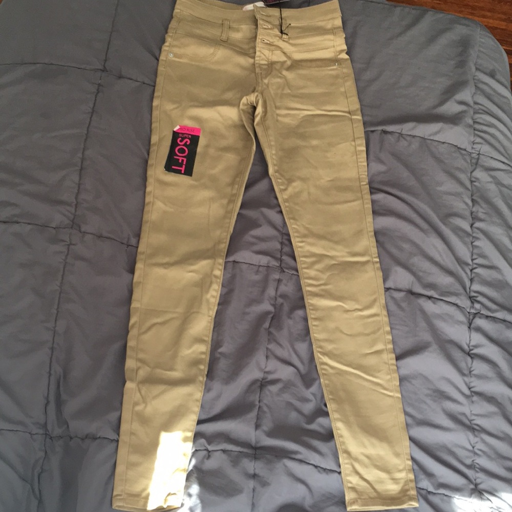 Tan jeans